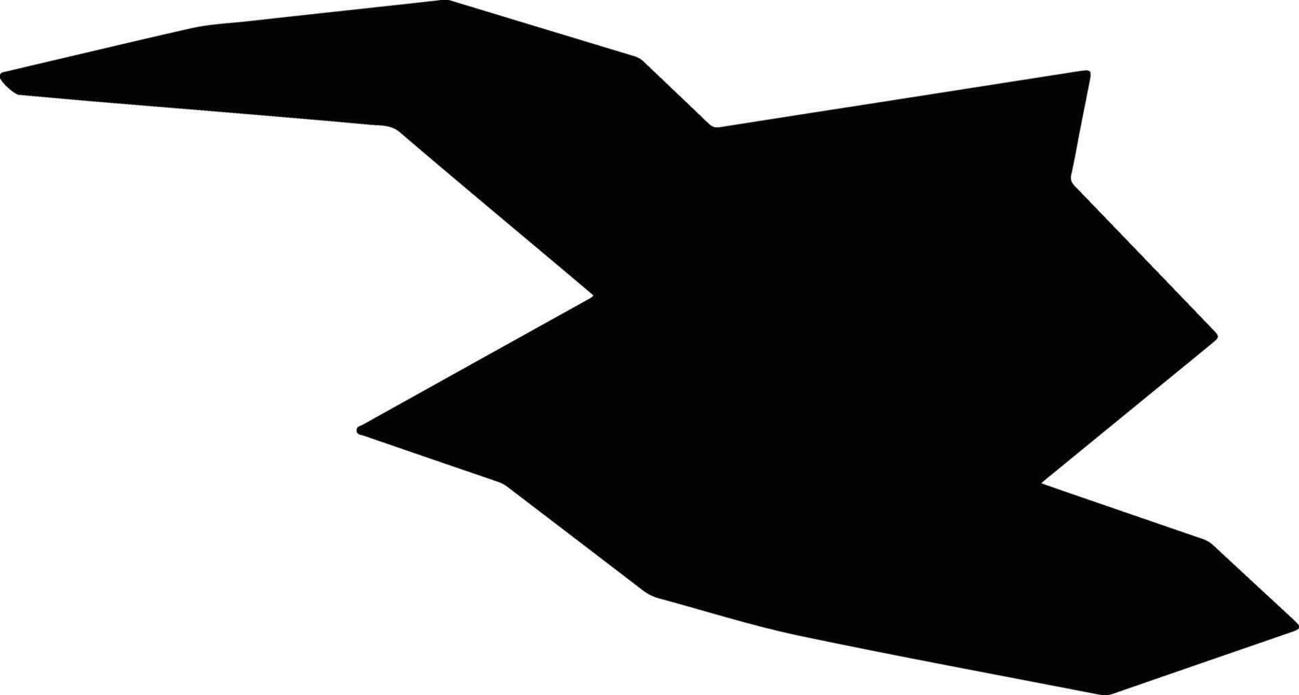 Katrineholm Sweden silhouette map vector