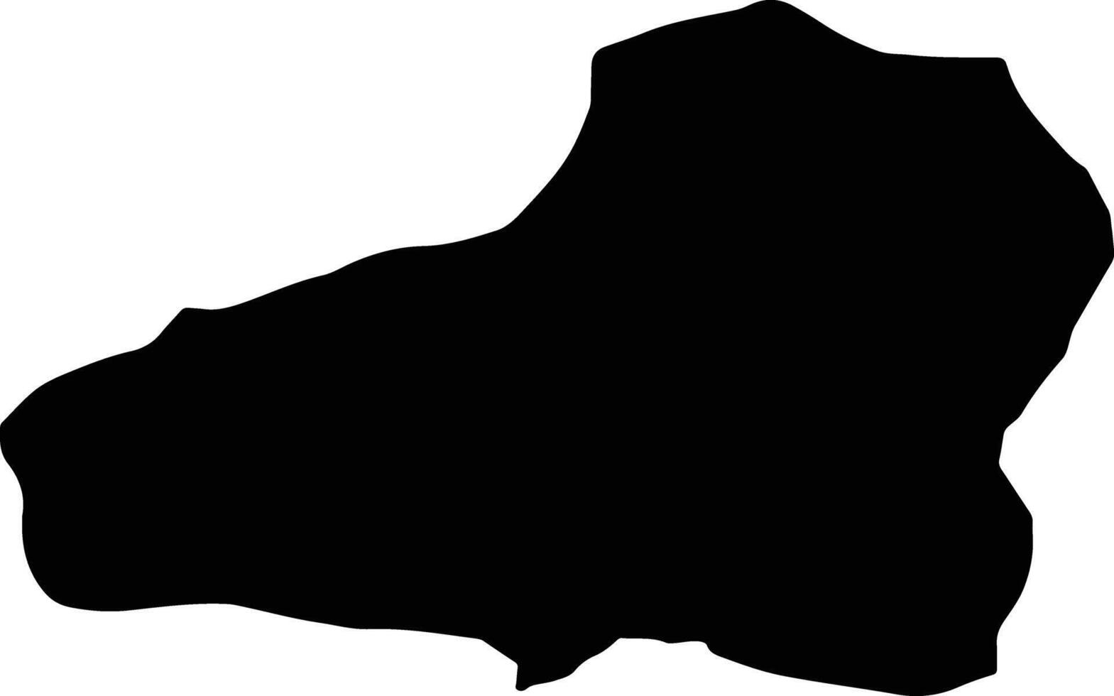 Keda Georgia silhouette map vector