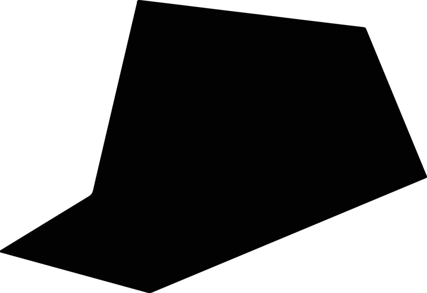 Keita Niger silhouette map vector