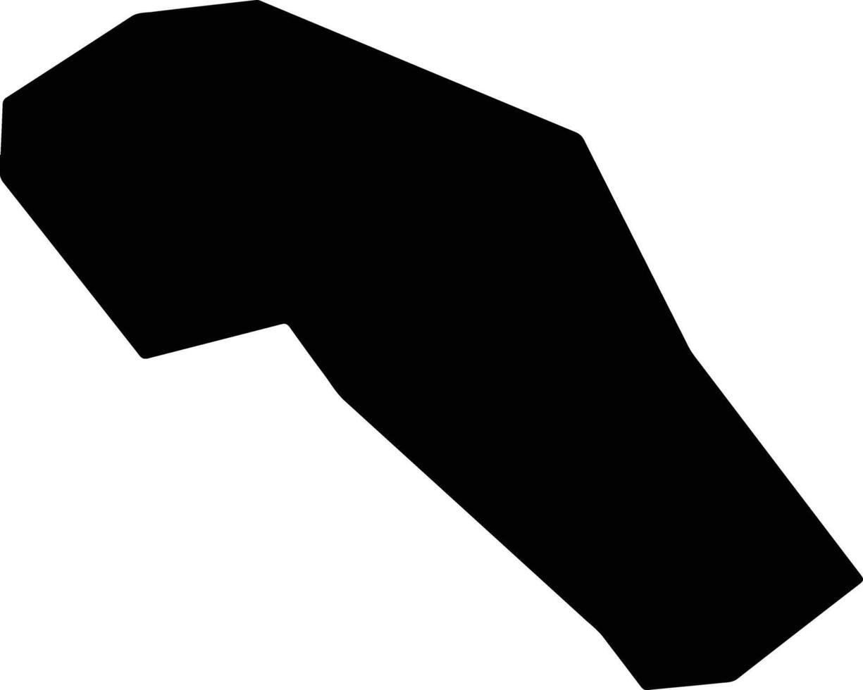 Kesm Than Assuit Egypt silhouette map vector