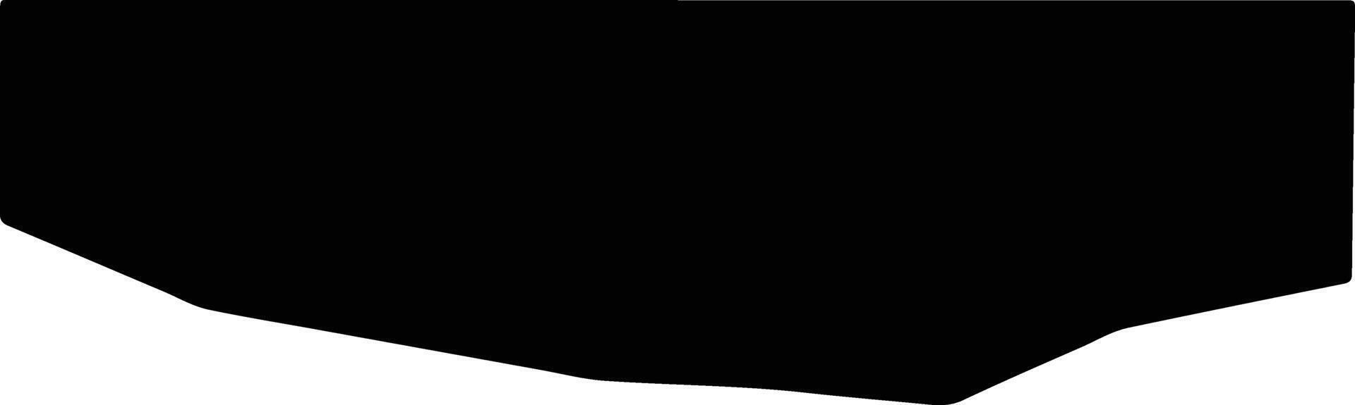 Keya Paha United States silhouette map vector