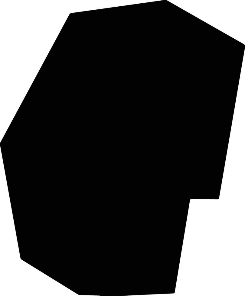 Khsos Egypt silhouette map vector