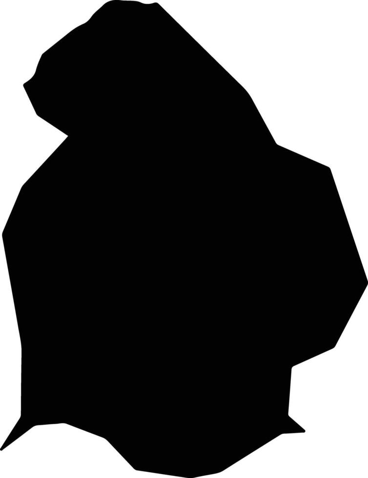 Khwaja Ghar Afghanistan silhouette map vector