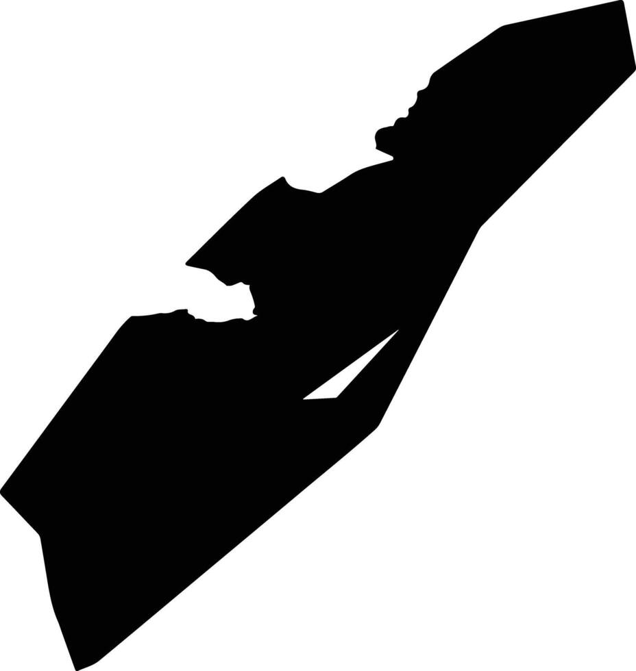 Kibray Uzbekistan silhouette map vector