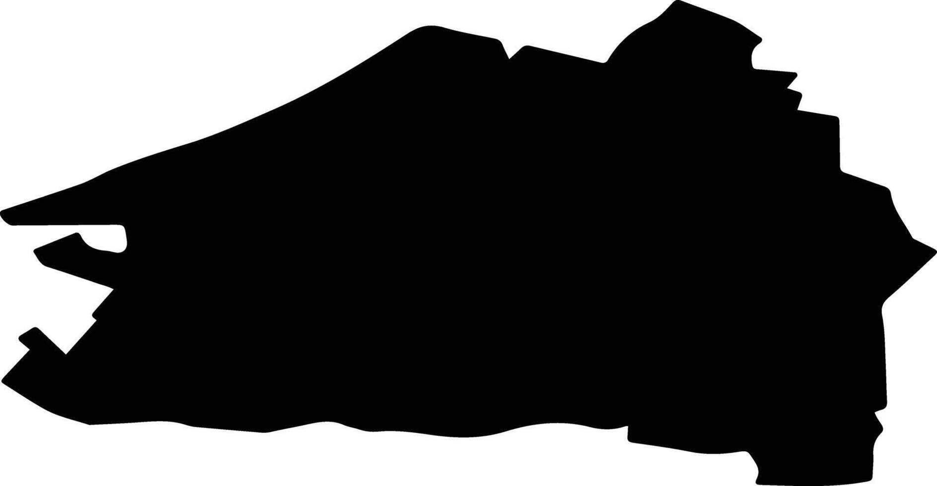 Kidricevo Slovenia silhouette map vector