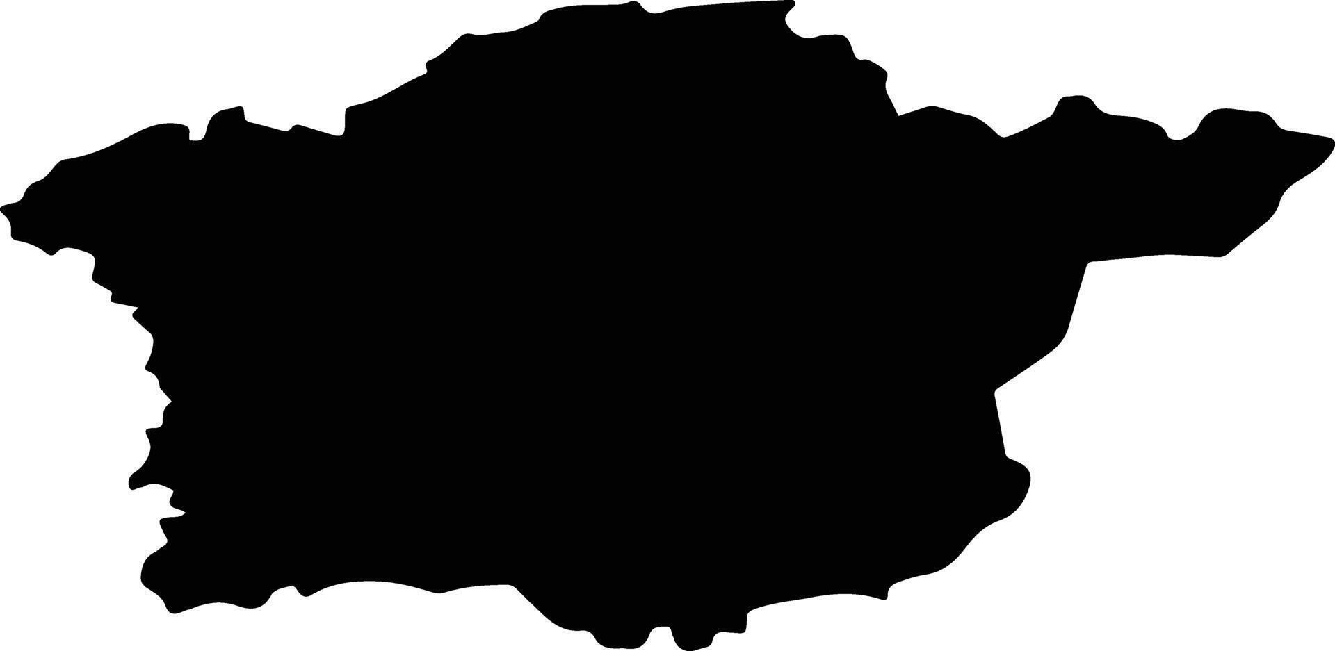 KILLALOE LEA 5 Ireland silhouette map vector