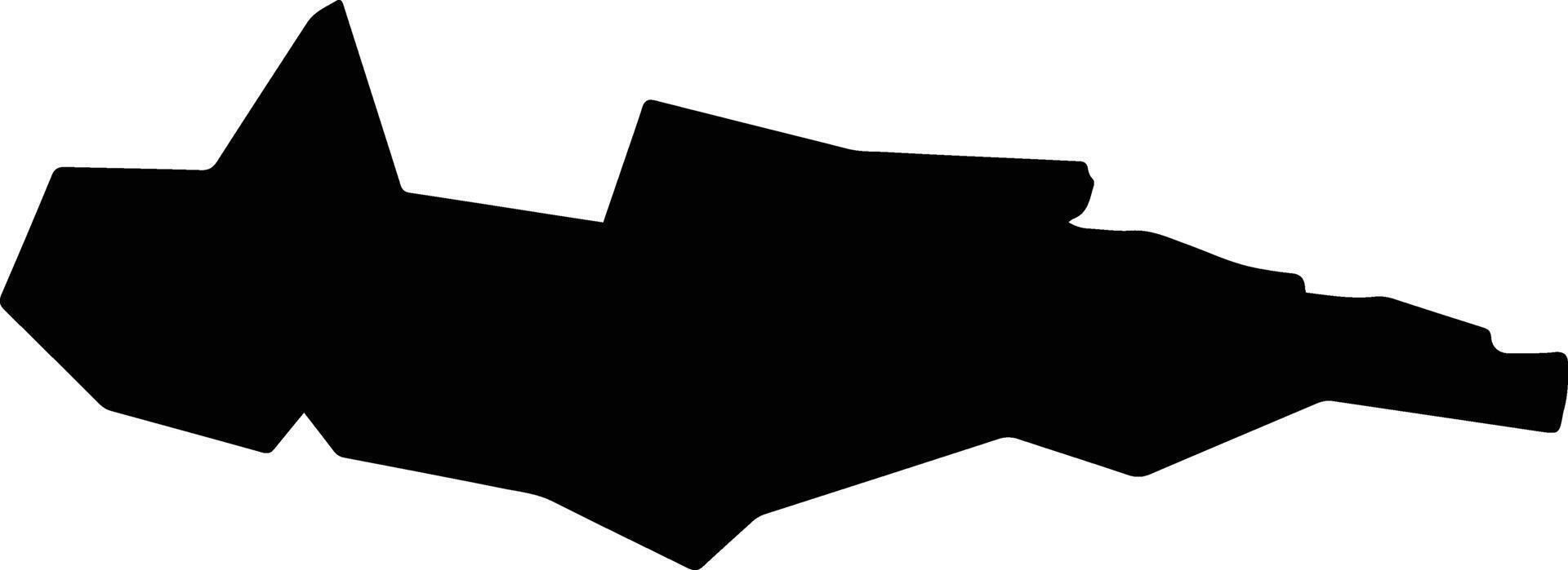 Kitab Uzbekistan silhouette map vector