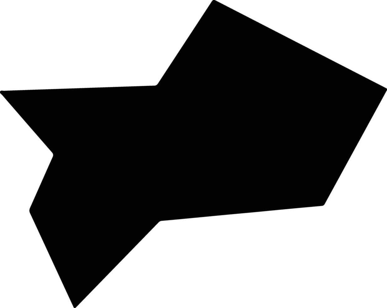 Kitamoto Japan silhouette map vector
