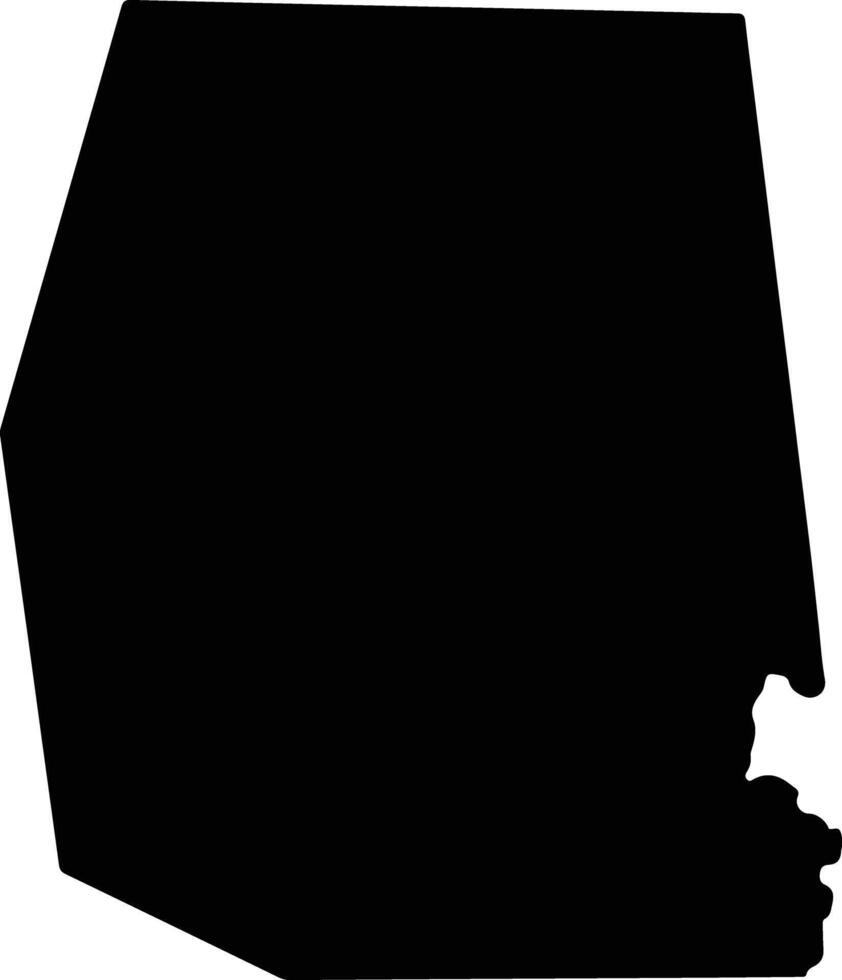 Kiudang Brunei silhouette map vector
