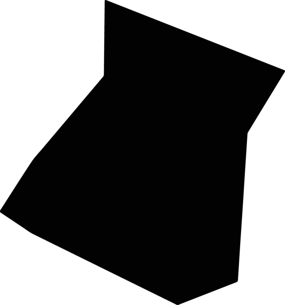 Kobeliaky Ukraine silhouette map vector