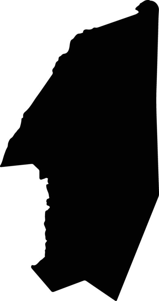 Koboko Uganda silhouette map vector