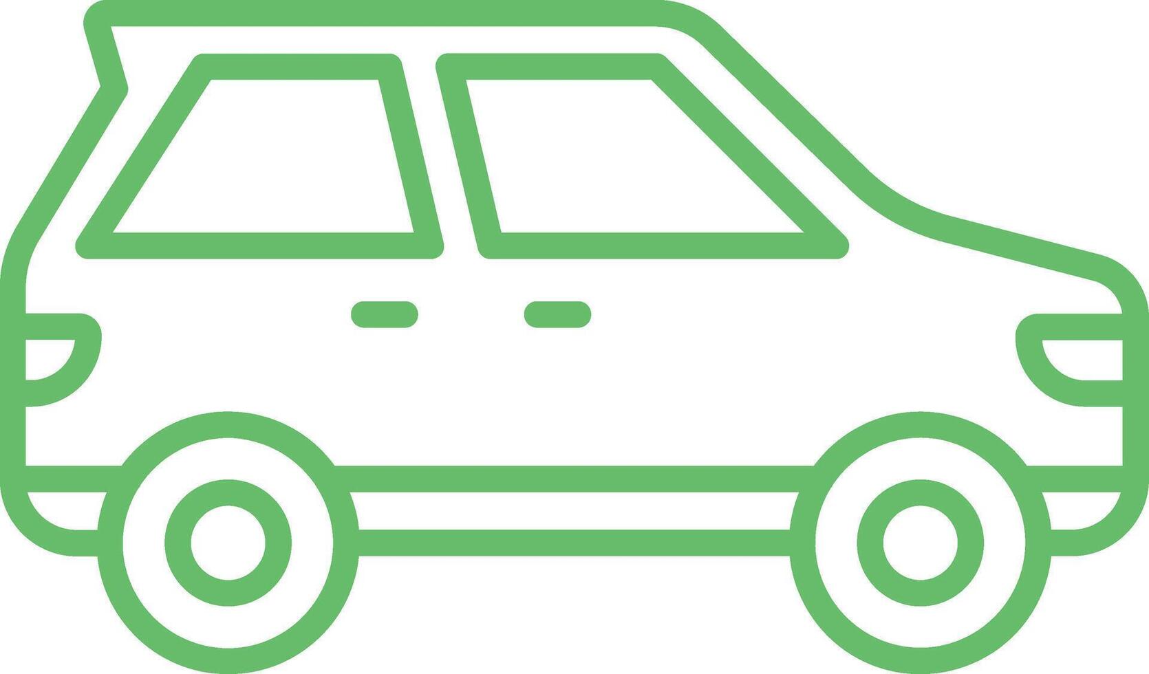 Car Line Icon vector