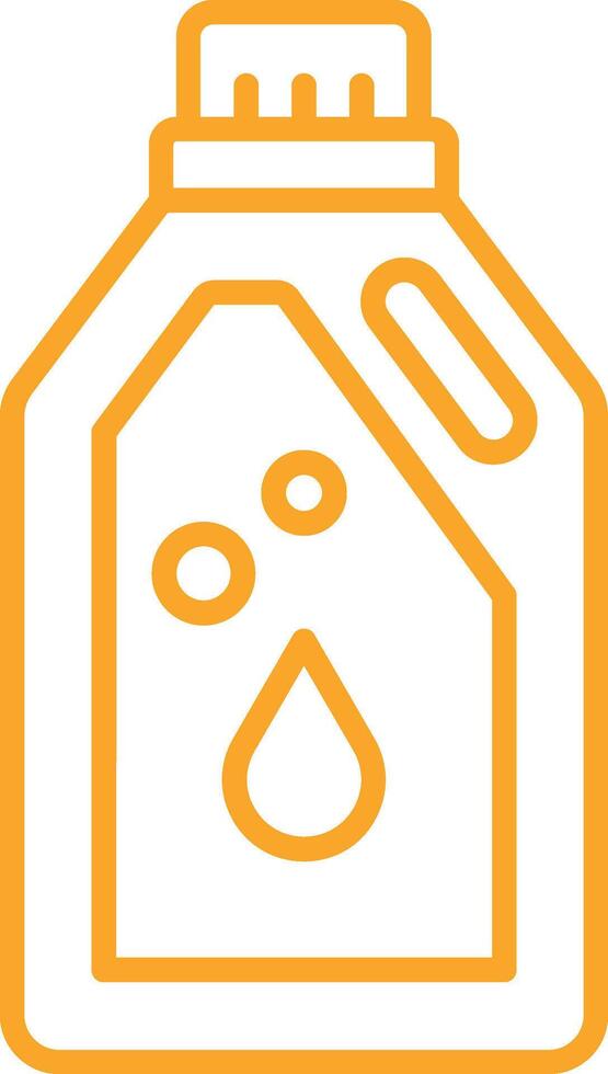 Detergent Line Icon vector