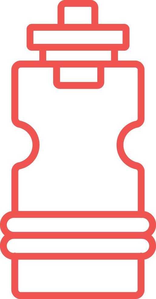 Bottle Line Icon vector