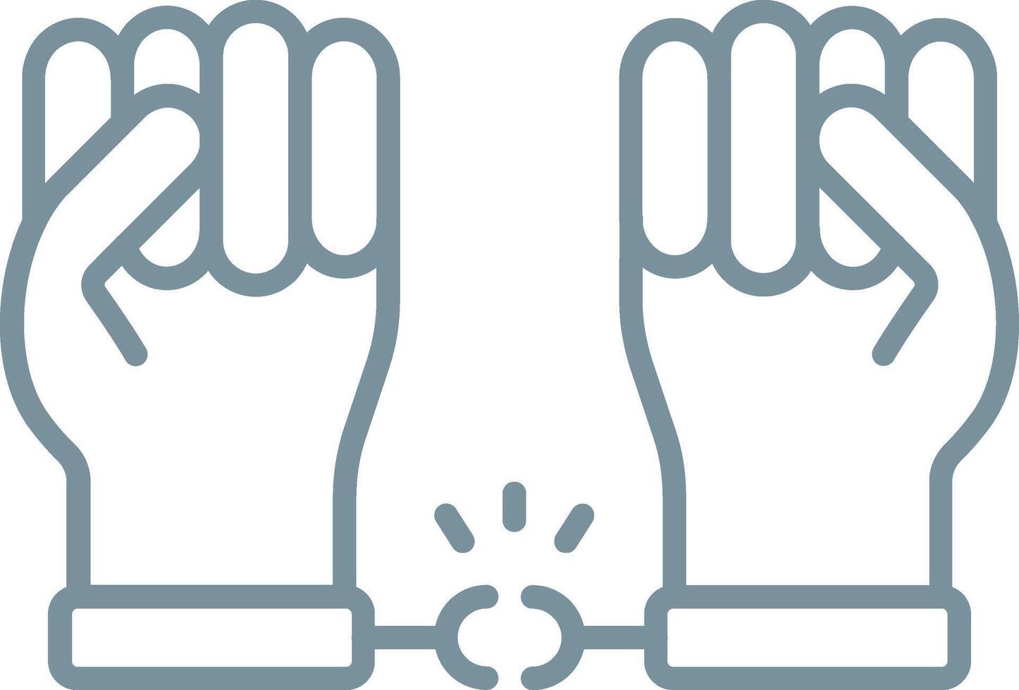 Outline Icon Freedom vector