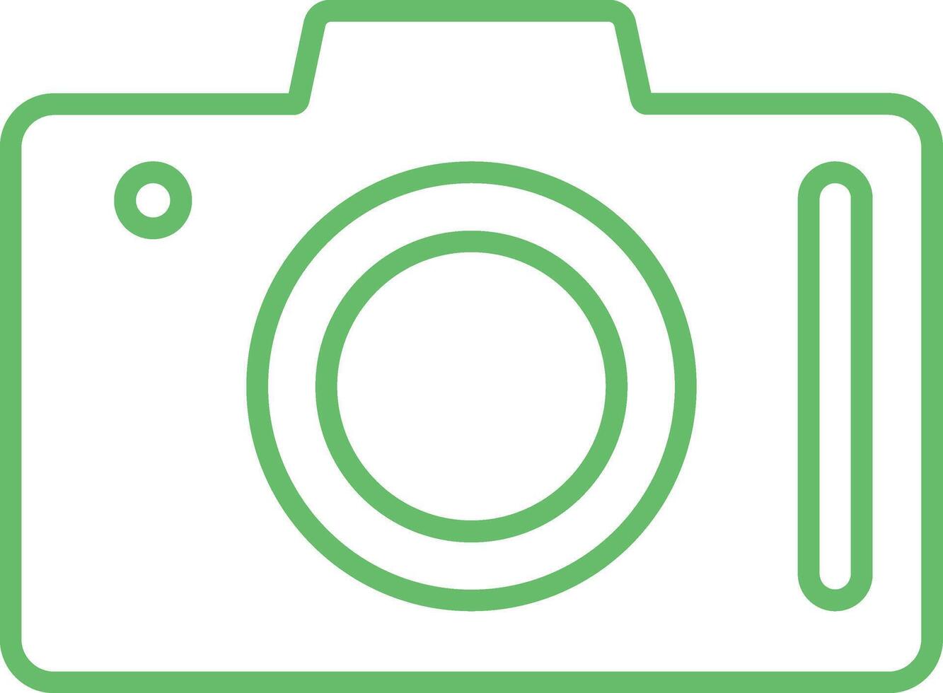 Camera Line Icon vector
