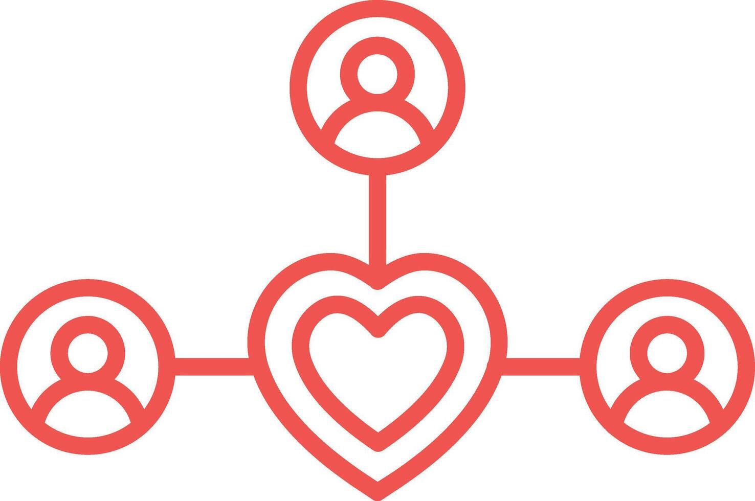Share Line Icon vector
