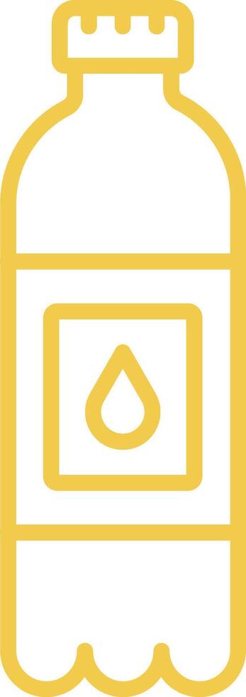 Bottle Outline Icon vector