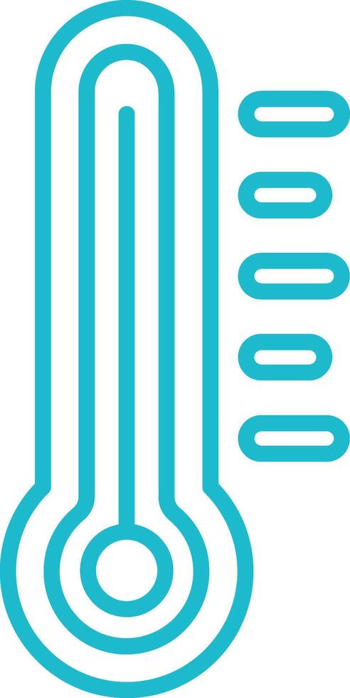 Thermometer Outline Icon vector