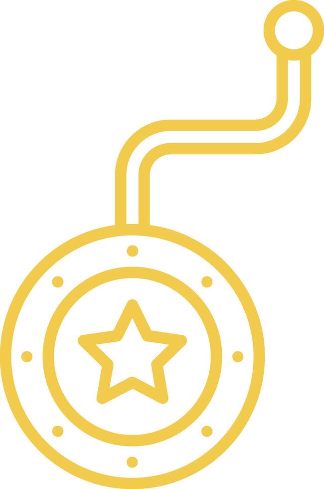 Yoyo Line Icon vector
