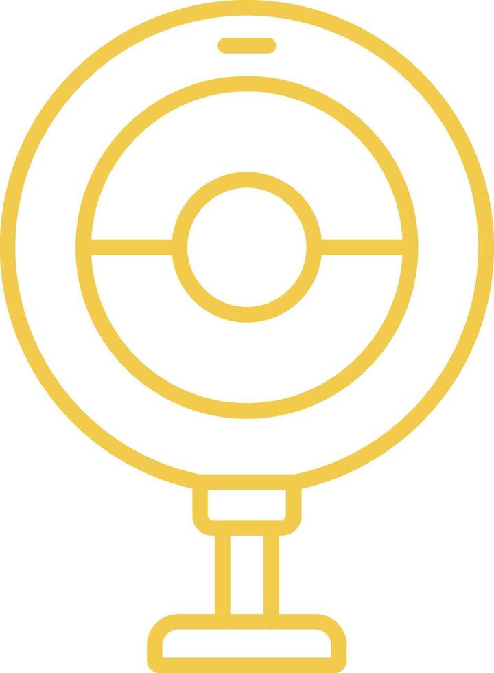 Outline Webcam Icon vector