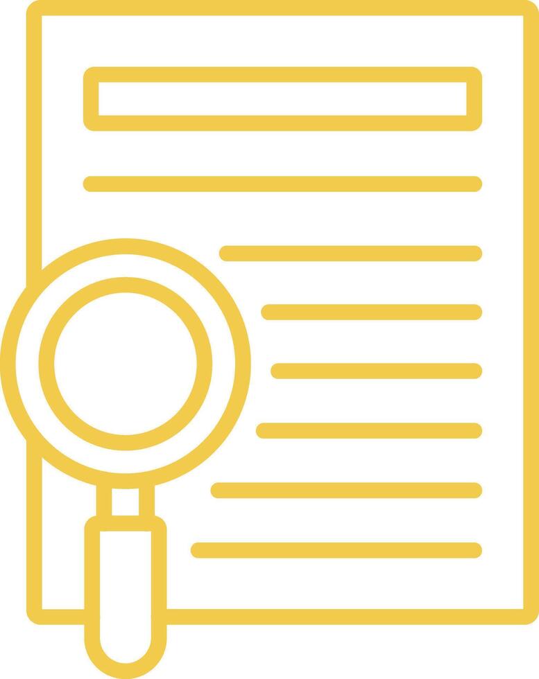 View Line Icon vector