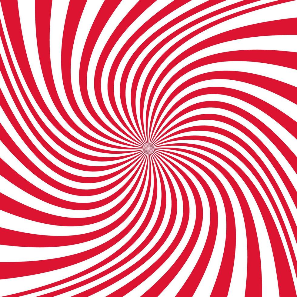 Red abstract spiral background vector