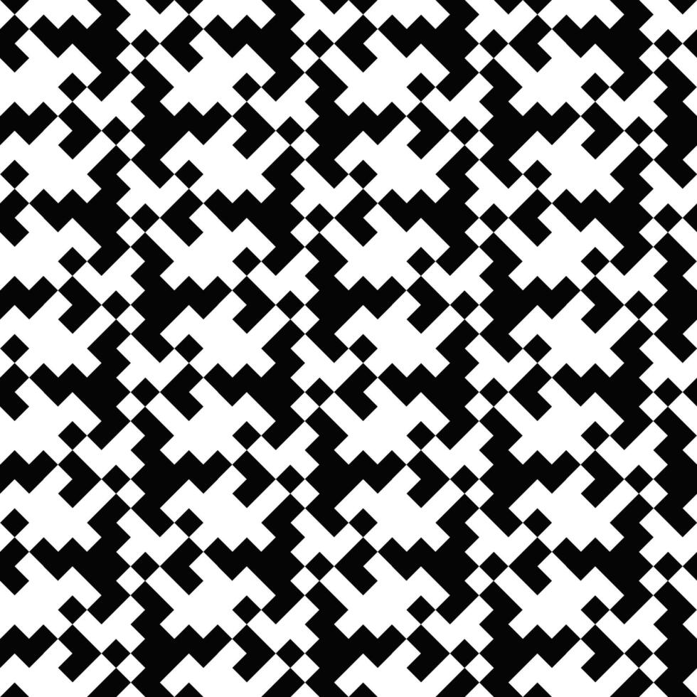 Chaotic diagonal black and white geometric pattern background vector