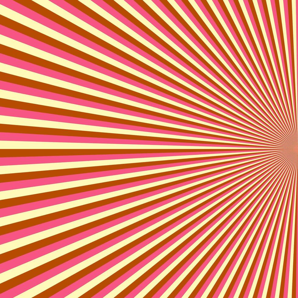 Geometric burst background - abstract colorful illustration vector