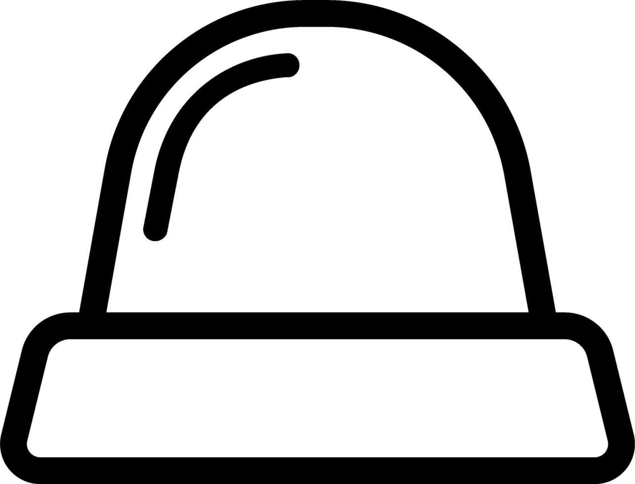 Flat Emergency Siren Icon With Sound vector