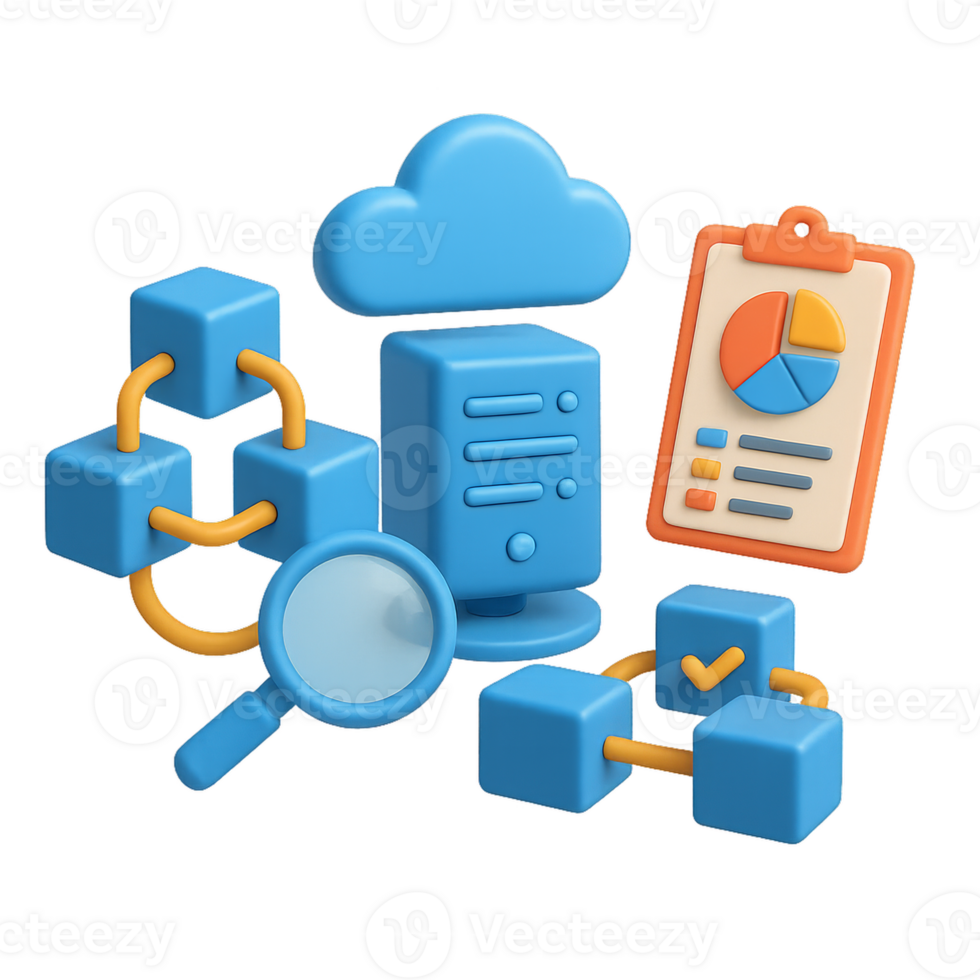 Modern Cloud Analytics with Blockchain Technology for Simplified Solutions png