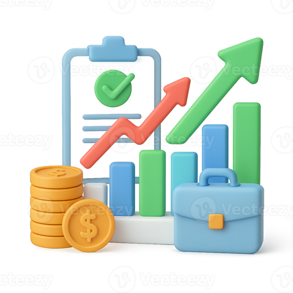 Simple Visualization of Investment Growth and Profit Analysis Tools png