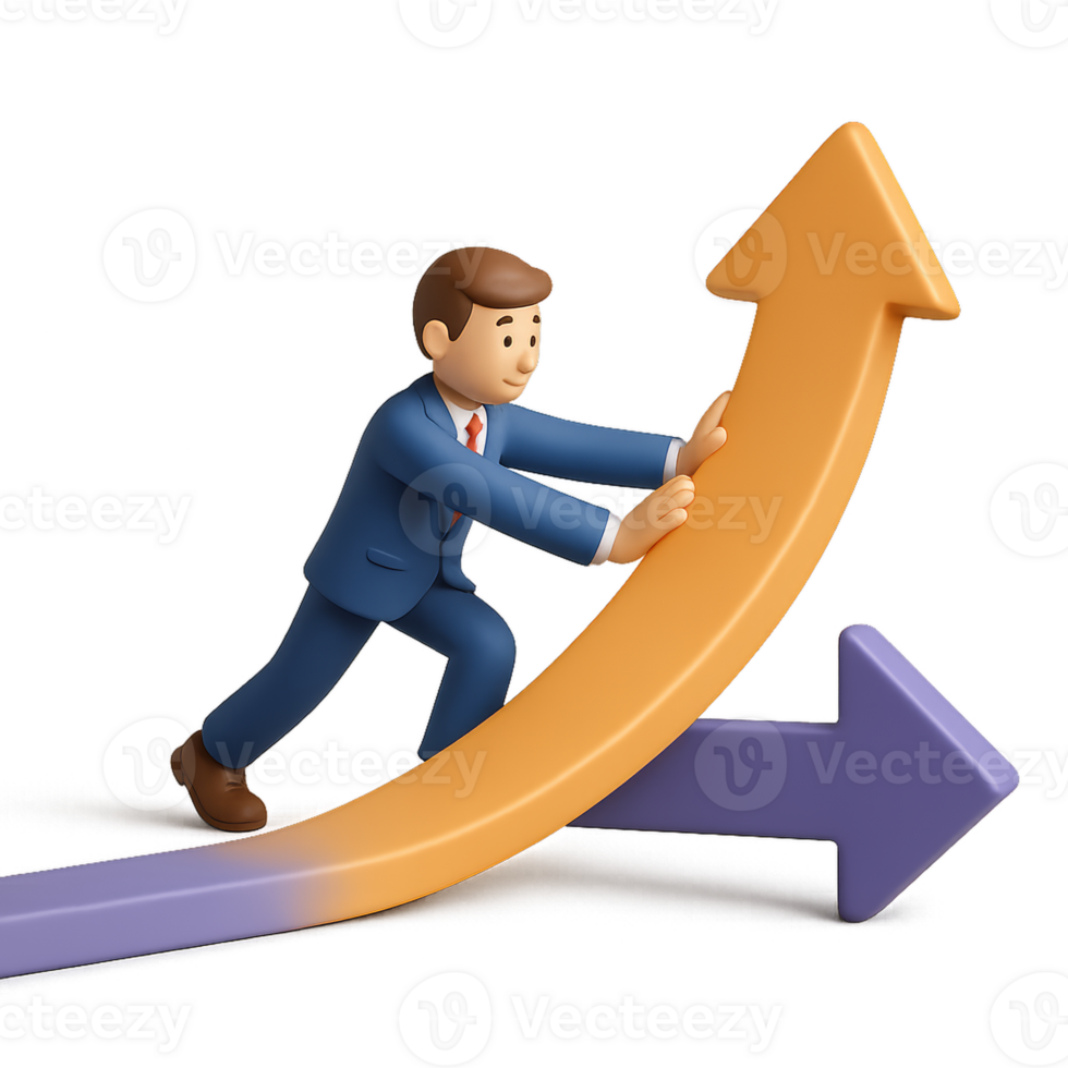 Business Model Shift Illustrated with Figures Overcoming Challenges png