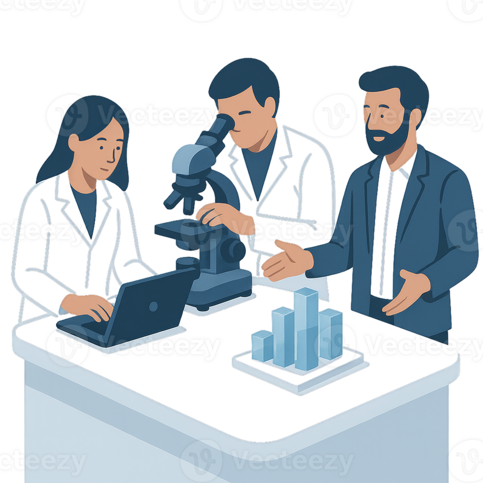 3D Prototype Testing in Laboratory Environment with Diverse Scientists png