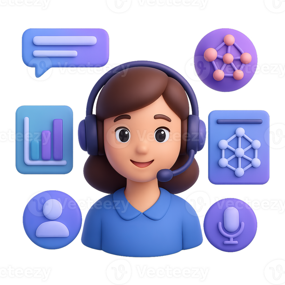 Futuristic AI Interfaces Simplified Communication and Design Concepts png