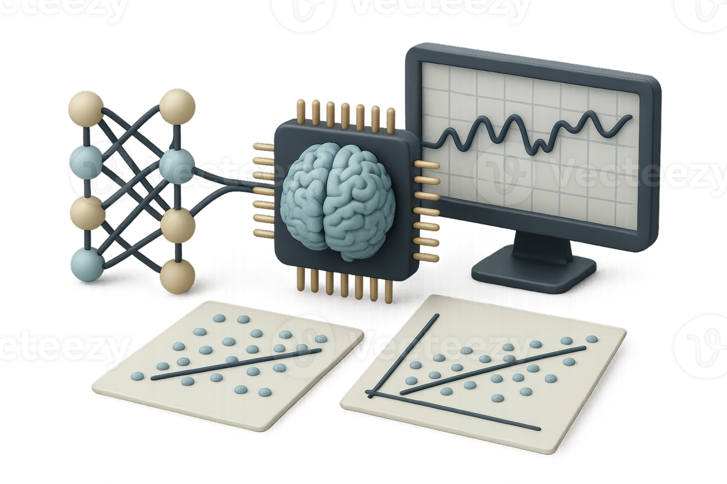 Visual Representation of Machine Learning Concepts and Components png