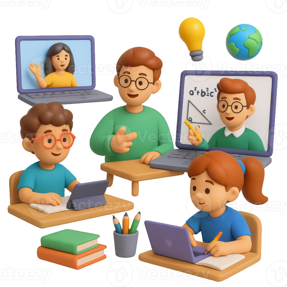Engaging Virtual Classroom Tools for Effective Learning Experience png