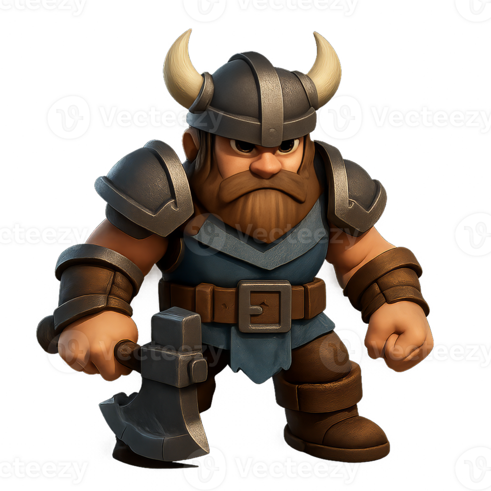 3d jogos personagem Projeto do uma simples Guerreiro com Machado png