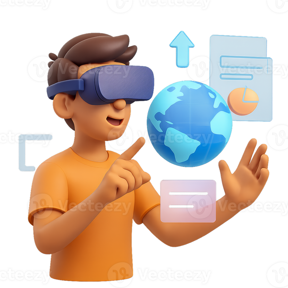 Engaging Mixed Reality Experience with 3D Virtual Interaction png