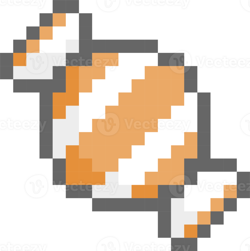 halloween candy 8bit pixel art png