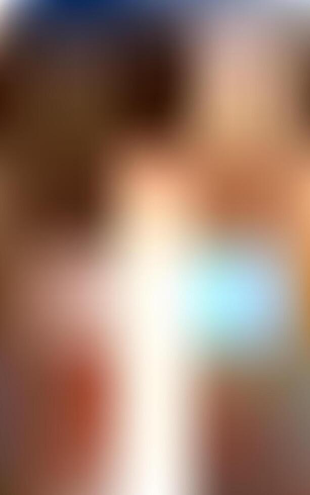 Vibrant Abstract Gradient Background in Blue and Orange Tones vector