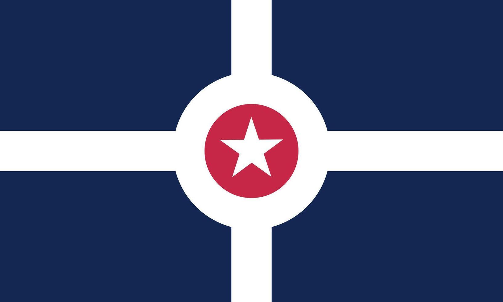 Flag of Indianapolis vector