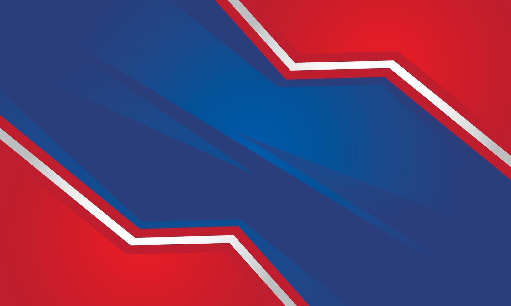 Modern blue red abstract background design vector