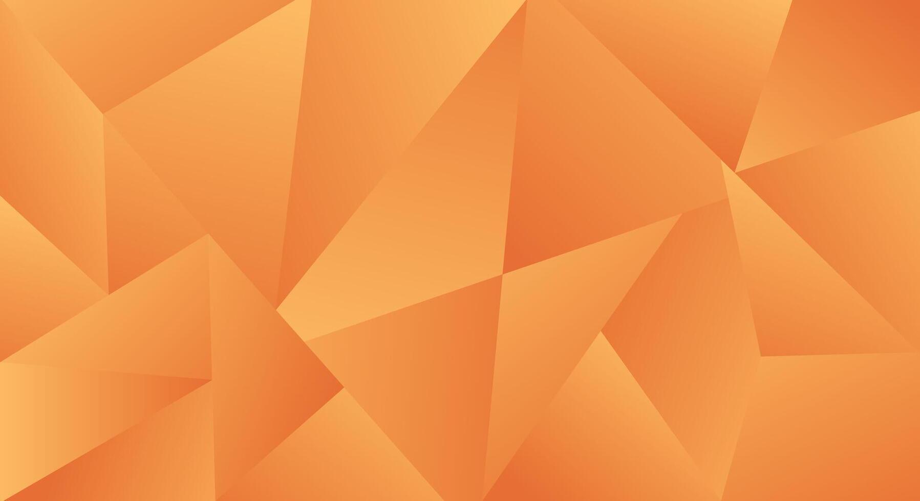 Shapes polygon abstract light orange background vector
