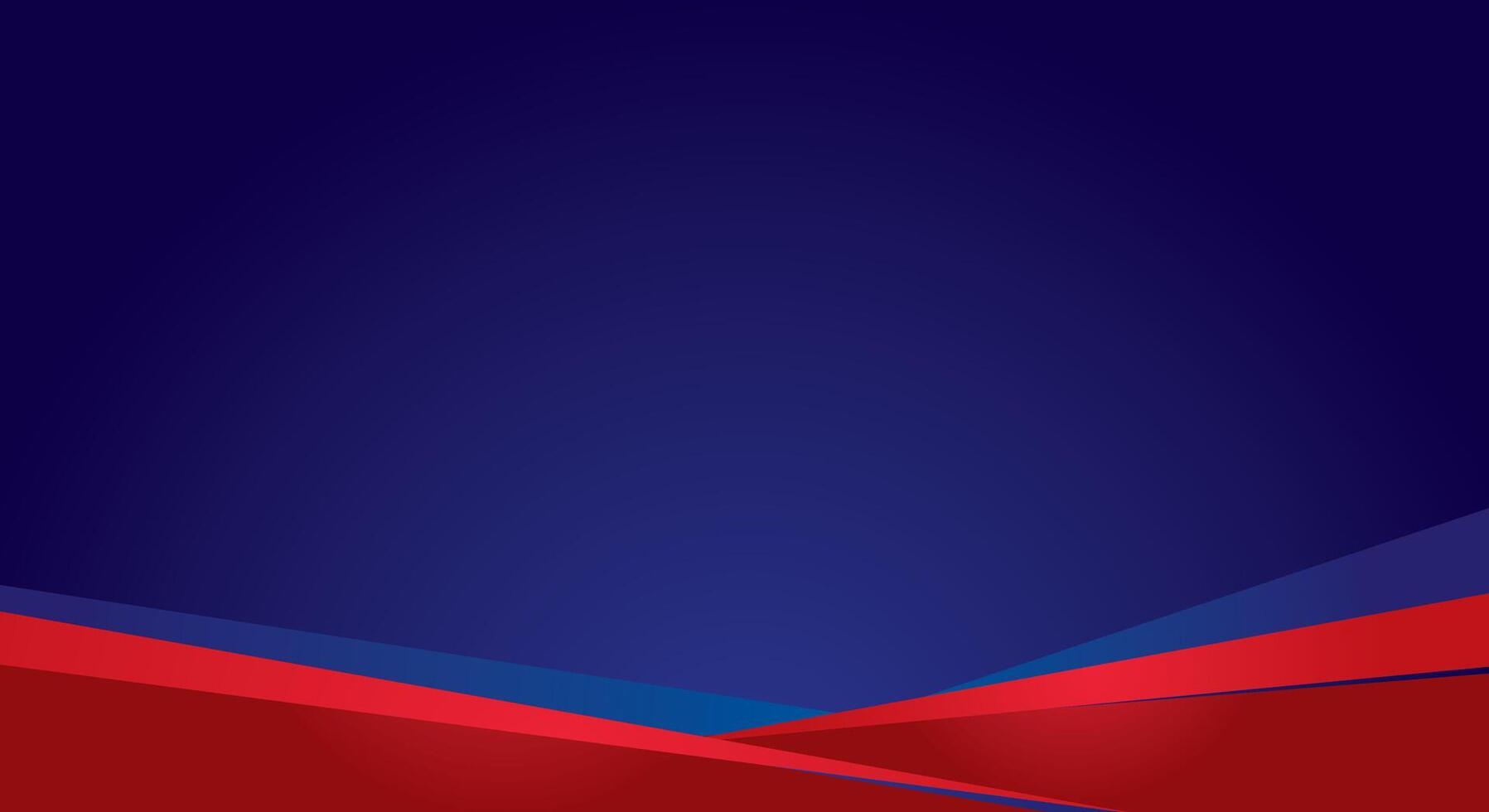 Dark blue background design with modern red abstract vector
