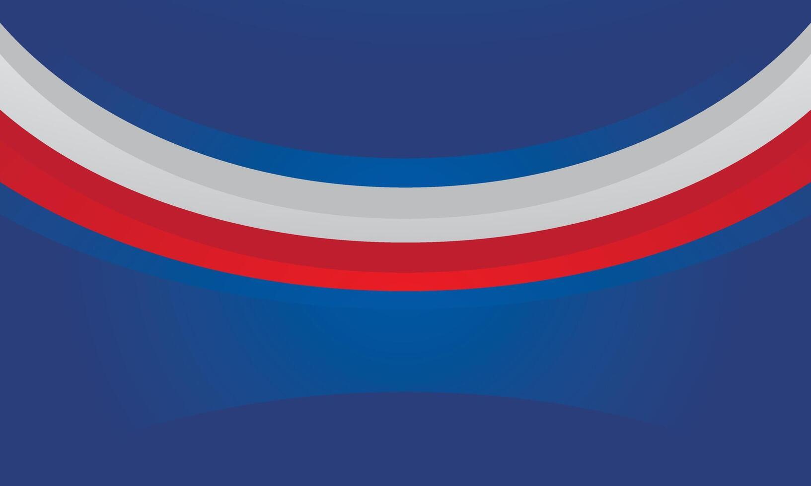 Abstract red white curve on blue background vector