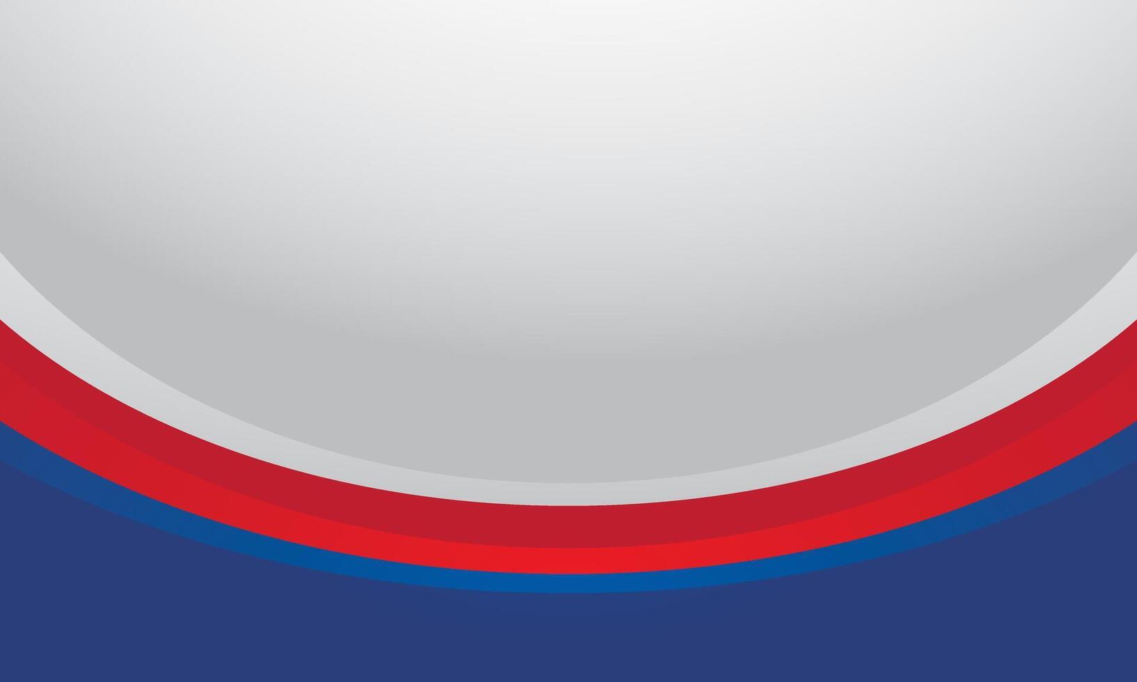 Abstract blue red curve on white background vector