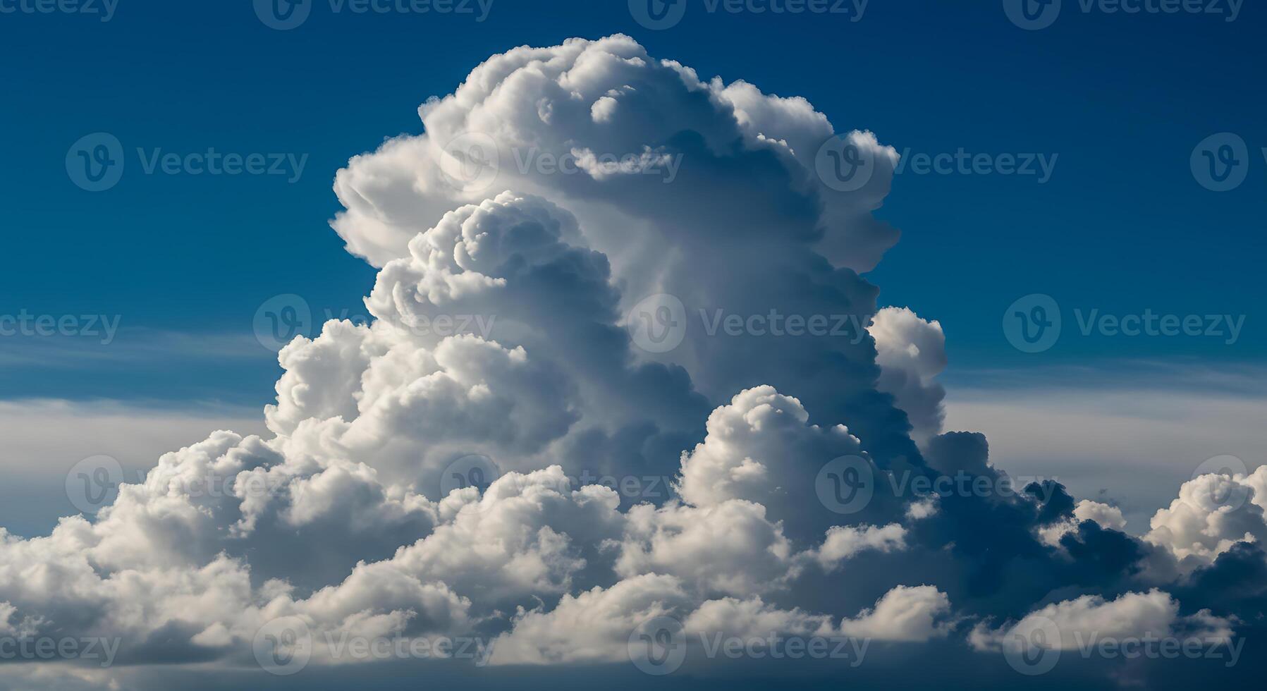 A large cloud is seen in the sky photo