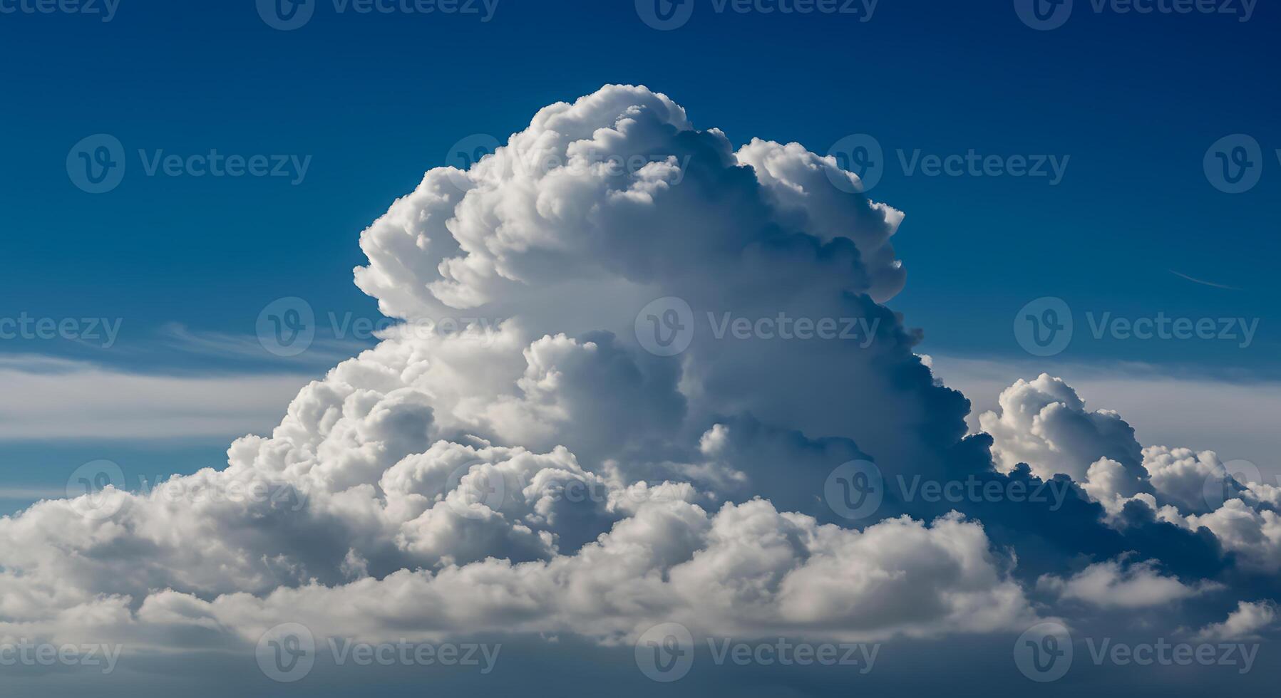 A Giant Cumulonimbus Cloud in the Sky photo