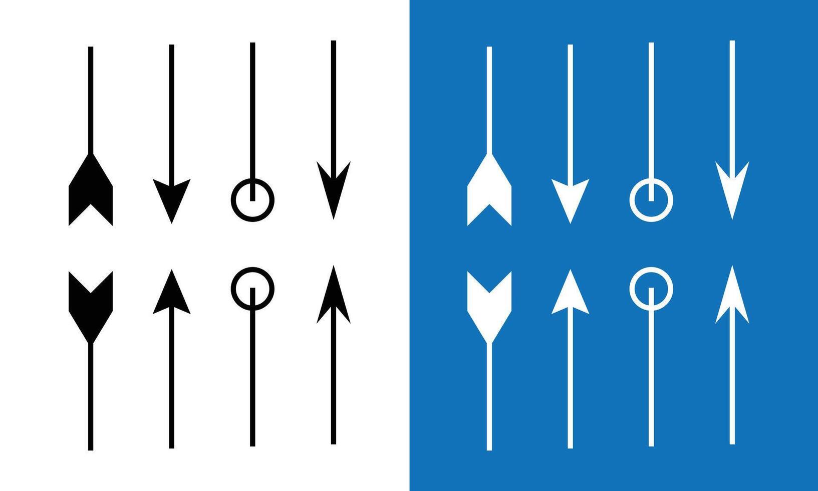 Arrows set black icons. Arrow icon. Modern simple arrows. vector